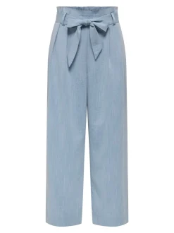ONLMARSA Flared fit Paperbag broek