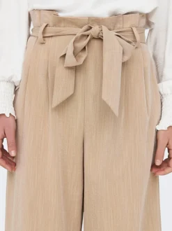 ONLMARSA Flared fit Paperbag broek