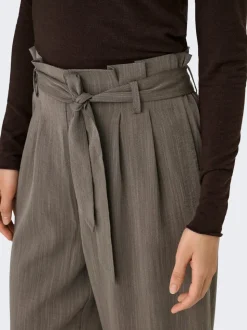 ONLMARSA Flared fit Paperbag broek