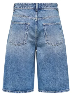 ONLMATE Mid waist Baggy fit Denim shorts