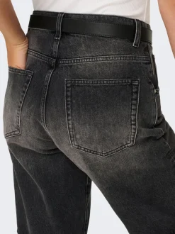 ONLMATE Mid waist Baggy fit Denim shorts