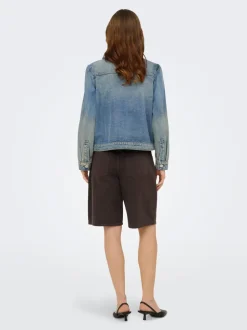ONLMATE-SILLA Loose fit Denim shorts