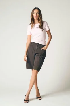 ONLMATE-SILLA Loose fit Denim shorts