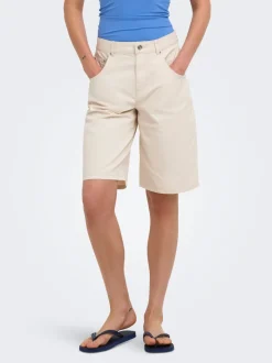 ONLMATE-SILLA Loose fit Denim shorts