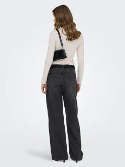 ONLMAYA Mid waist Wide leg fit Jeans