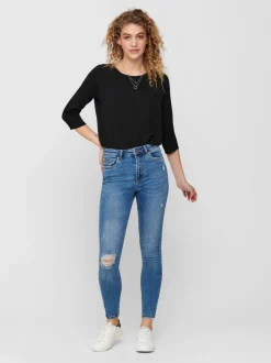 ONLMILA High waist Skinny fit Enkel lengte Jeans