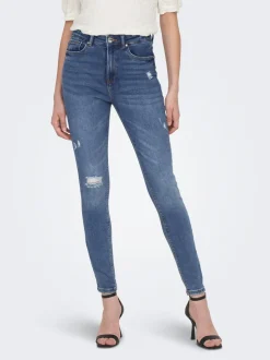 ONLMILA High waist Skinny fit Enkel lengte Jeans