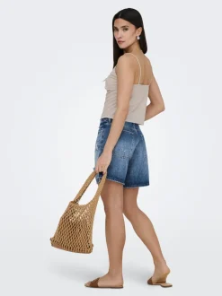 ONLMILTON Mid waist Regular fit Denim shorts