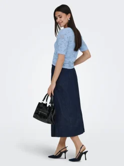 ONLMINDY Denim Denim rok Lange rok