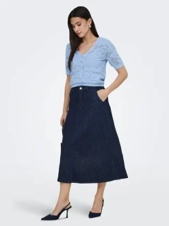 ONLMINDY Denim Denim rok Lange rok