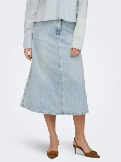 ONLMINDY Denim Denim rok Lange rok