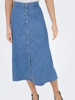 ONLNOEMI Denim rok Midi-rok