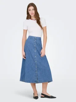 ONLNOEMI Denim rok Midi-rok