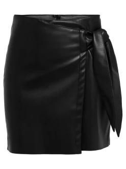 ONLOLIVIA Leren rok Korte rok