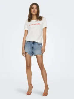 ONLPACY High waist Regular fit Denim shorts