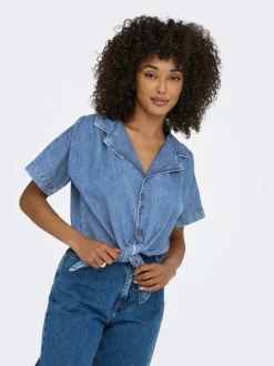 ONLPAULA Denim overhemd