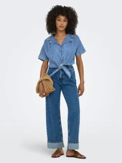 ONLPAULA Denim overhemd