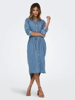 ONLPEMA Midi-jurk