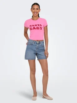 ONLPHINE High waist Regular fit Denim shorts