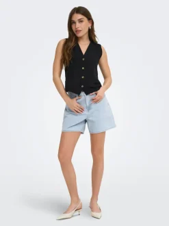 ONLPHINE High waist Regular fit Denim shorts