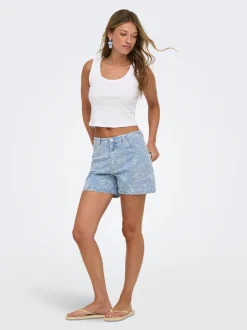 ONLPHINE-AUDE High waist Regular fit Denim shorts
