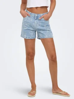 ONLPHINE-AUDE High waist Regular fit Denim shorts