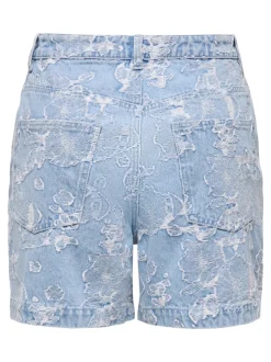 ONLPHINE-AUDE High waist Regular fit Denim shorts