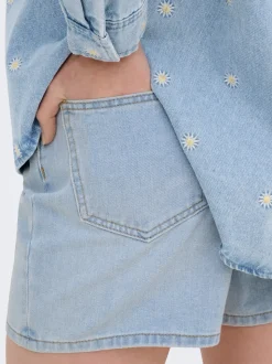 ONLPHINE Mid waist Regular fit Denim shorts