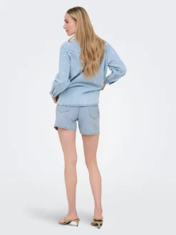 ONLPHINE Mid waist Regular fit Denim shorts