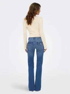 ONLPHOEBE Low waist Flared fit Jeans