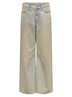 ONLPIPER-SONIC High waist Wide leg fit Jeans