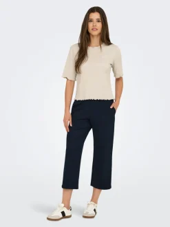 ONLPOPTRASH-SUKI Cropped fit Klassieke broek