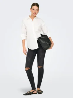ONLPOWER Mid waist Skinny fit Enkel lengte Jeans