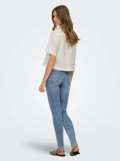 ONLPOWER Mid waist Skinny fit Enkel lengte Jeans