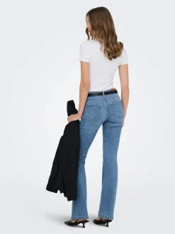 ONLPOWER Mid waist Flared fit Jeans