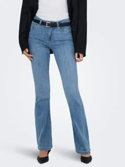 ONLPOWER Mid waist Flared fit Jeans