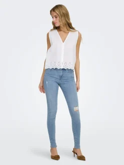 ONLPOWER Mid waist Skinny fit Jeans