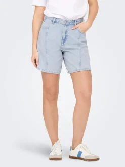 ONLREBECCA Mid waist Regular fit Denim shorts