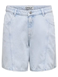 ONLREBECCA Mid waist Regular fit Denim shorts