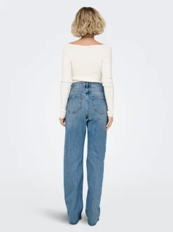ONLRILEY High waist Straight fit Jeans