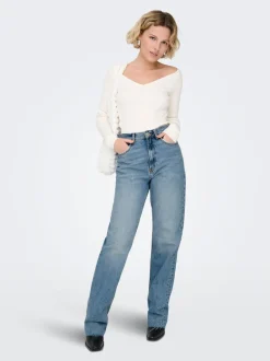 ONLRILEY High waist Straight fit Jeans