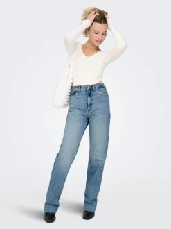 ONLRILEY High waist Straight fit Jeans