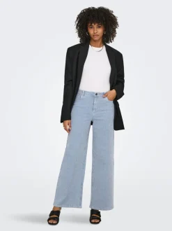 ONLRINE Wide leg fit Broek met wijde pijpen