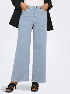 ONLRINE Wide leg fit Broek met wijde pijpen