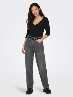 ONLROBYN Mid waist Straight fit Jeans