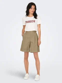 ONLROSALIE High waist Loose fit Bermuda shorts