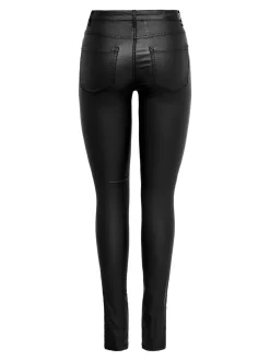 ONLROYAL Skinny fit Broek van synthetisch leer