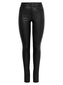 ONLROYAL Skinny fit Broek van synthetisch leer