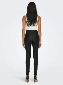 ONLROYAL Skinny fit Broek van synthetisch leer