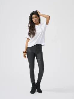 ONLROYAL Skinny fit Broek van synthetisch leer